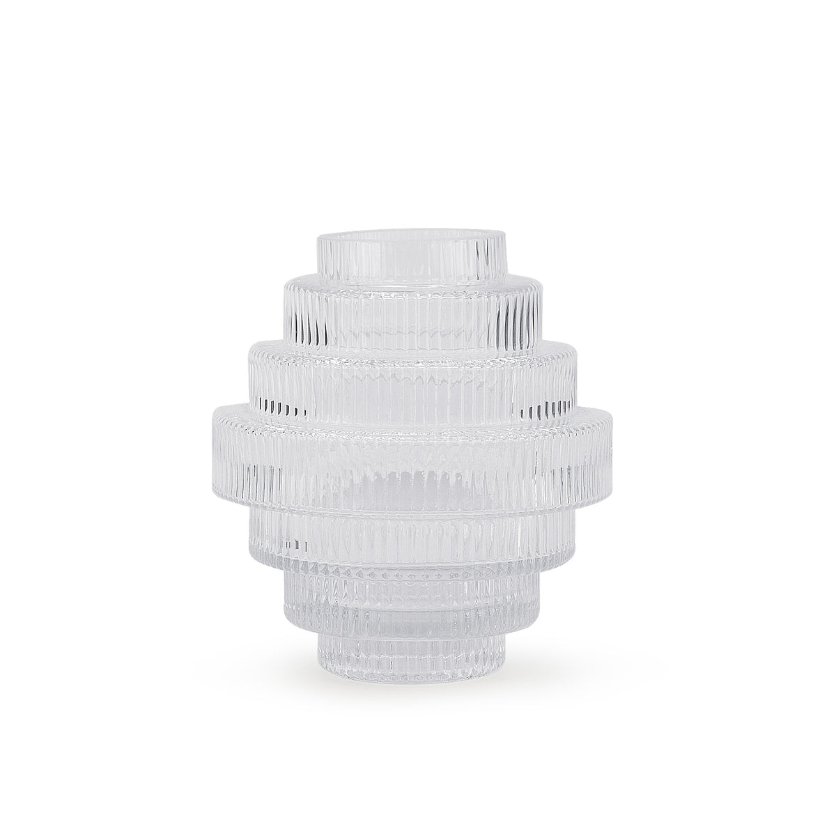 Layered Glass Vase | Galore Home: Luxury Home Decor, Elegant Home Furnishings, Stylish Home Accents & Contemporary Home Accessories
