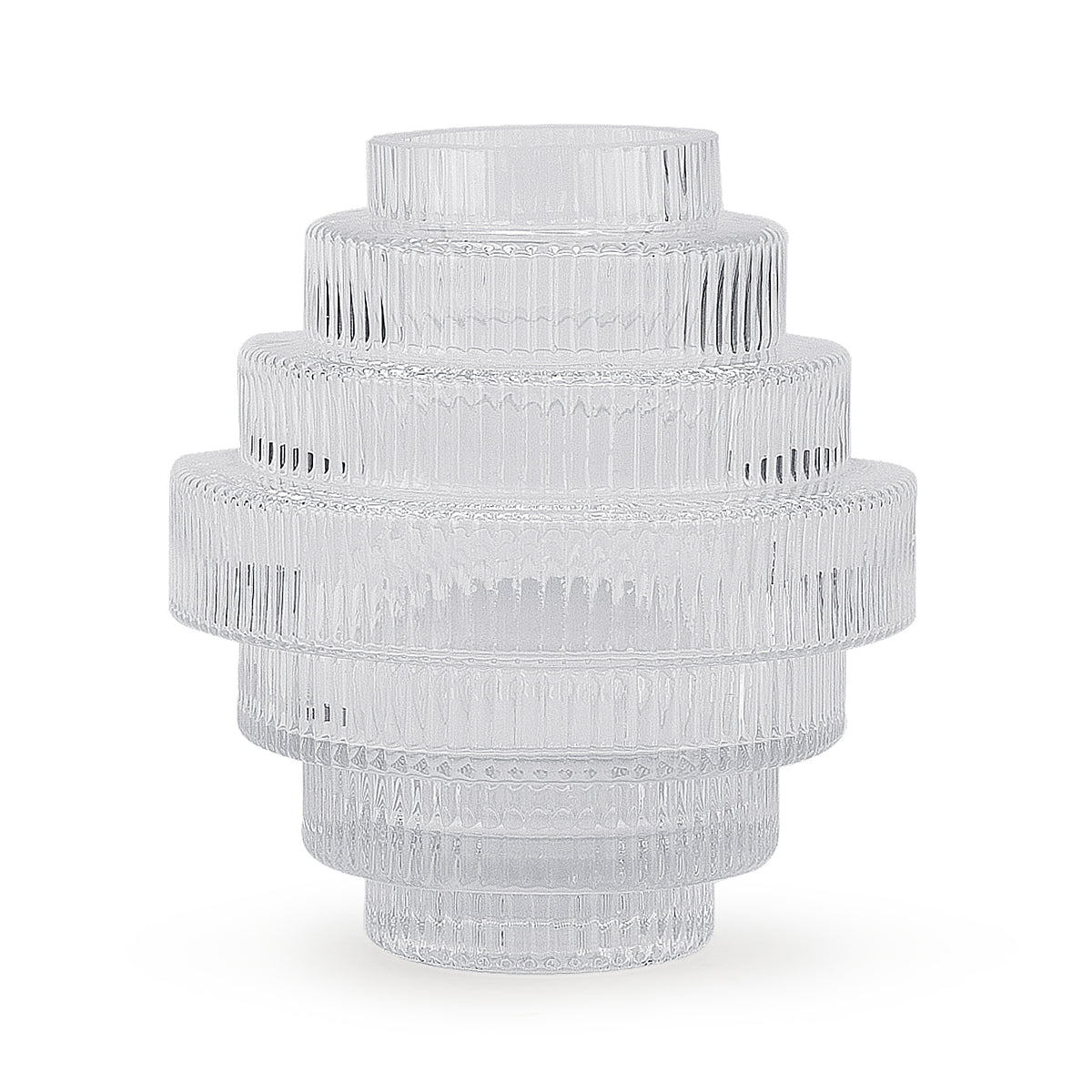 Layered Glass Vase | Galore Home: Luxury Home Decor, Elegant Home Furnishings, Stylish Home Accents & Contemporary Home Accessories