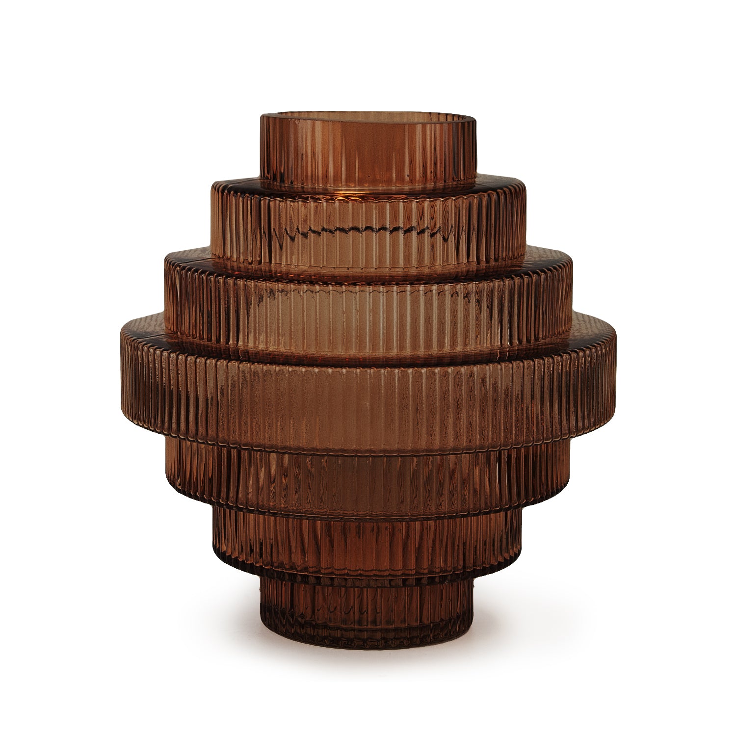 Layered Glass Vase | Galore Home: Luxury Home Decor, Elegant Home Furnishings, Stylish Home Accents & Contemporary Home Accessories
