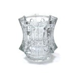 Antique Glass Candle Holders