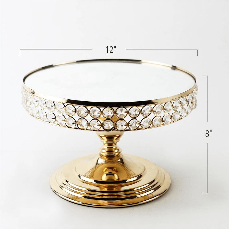 Crystal Cake Stand Serving Tray