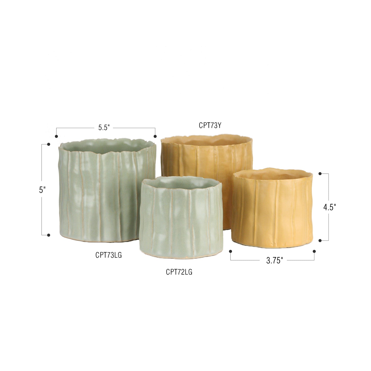 Capricorn Pots and Vases | Galore Home: Luxury Home Decor, Elegant Home Furnishings, Stylish Home Accents & Contemporary Home Accessories