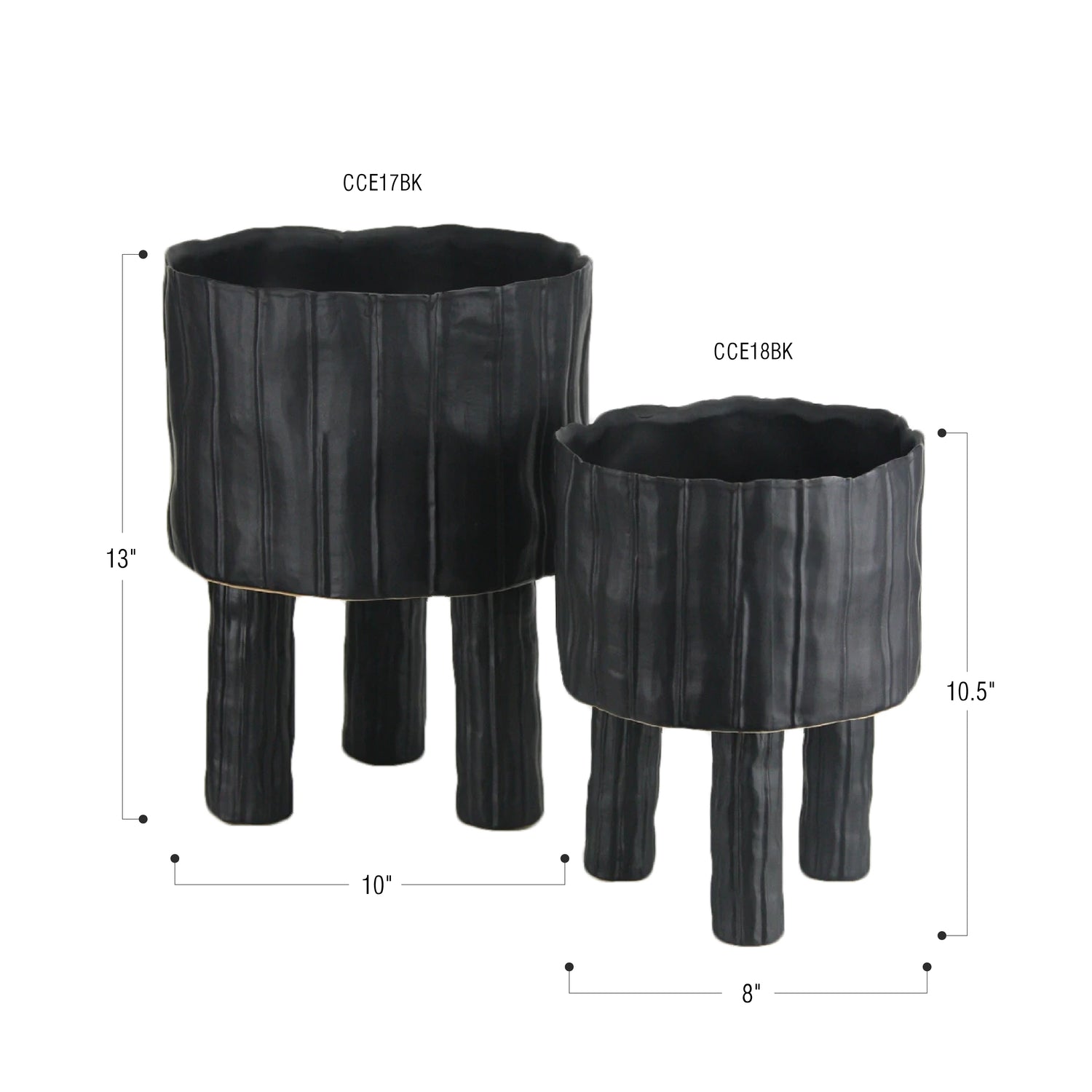 Capricorn Leg Planters | Galore Home: Luxury Home Decor, Elegant Home Furnishings, Stylish Home Accents & Contemporary Home Accessories