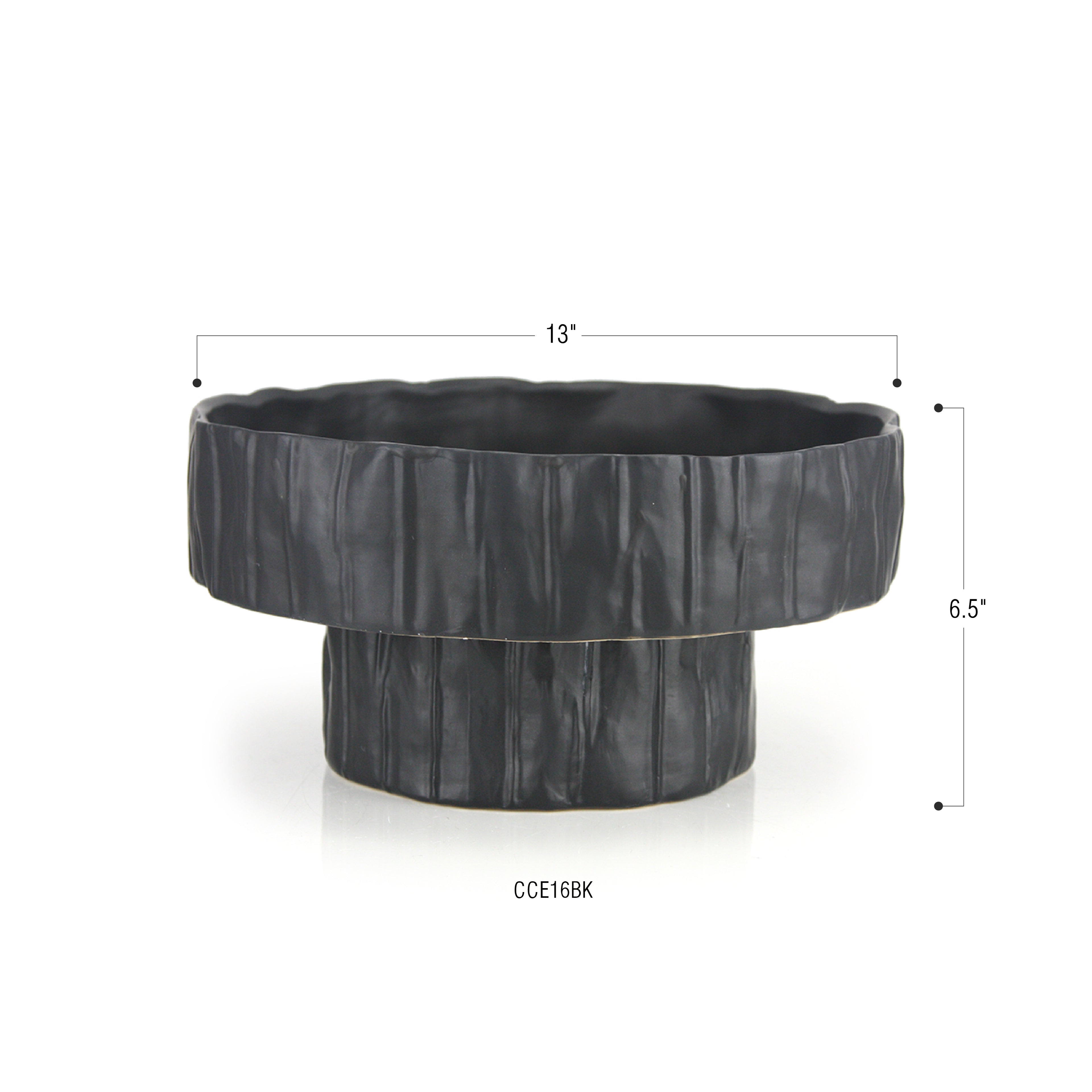 Capricorn Short Catch-All Planter | Galore Home: Luxury Home Decor, Elegant Home Furnishings, Stylish Home Accents & Contemporary Home Accessories