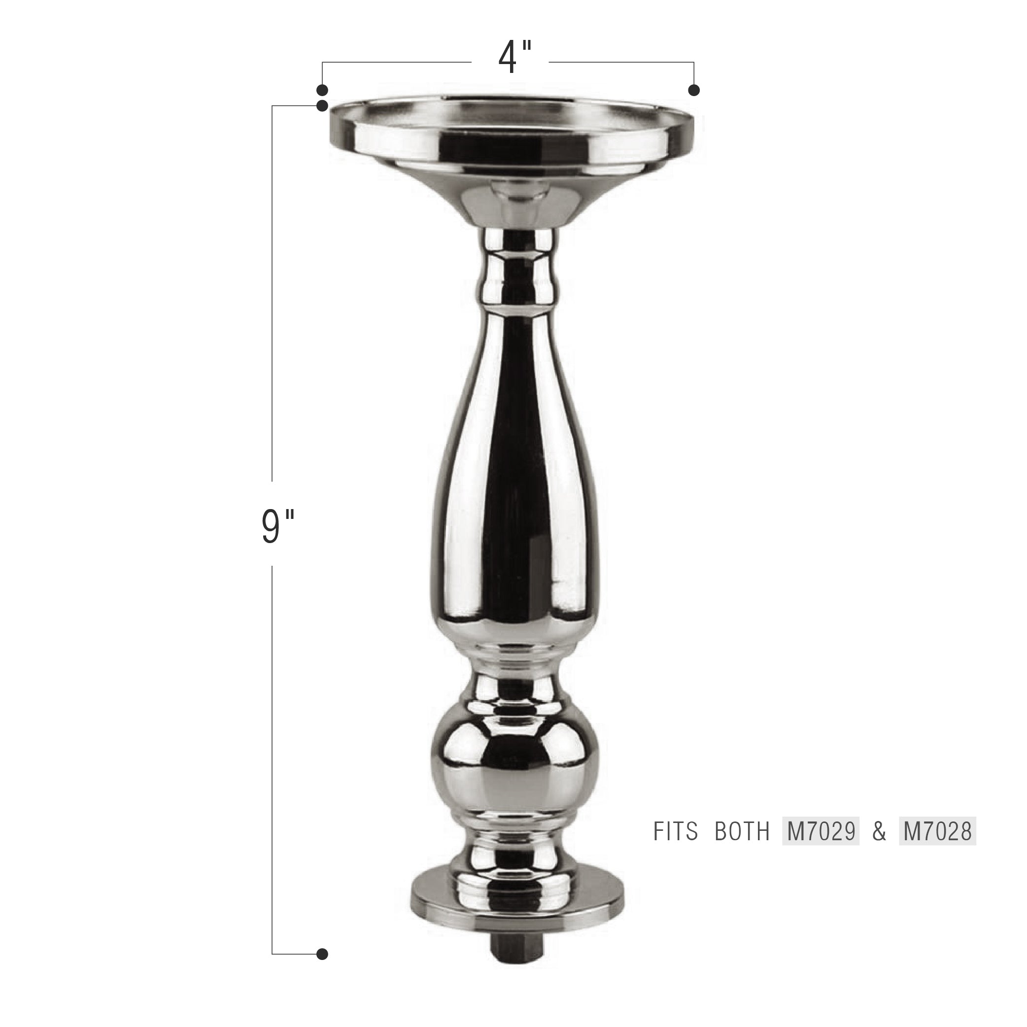 5 Arm Crystal Petal Candelabra Candle Holder | Galore Home: Luxury Home Decor, Elegant Home Furnishings, Stylish Home Accents & Contemporary Home Accessories