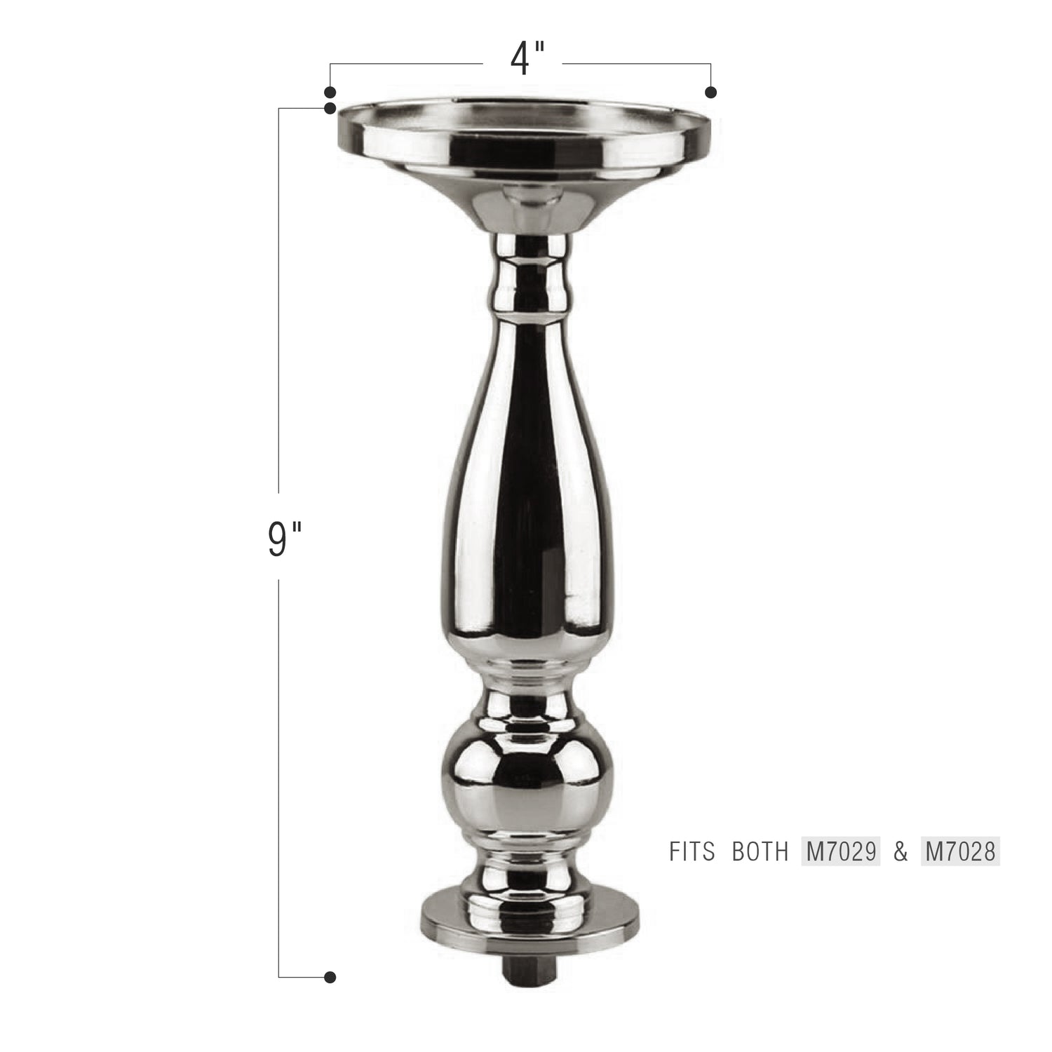 5 Arm Crystal Petal Candelabra Candle Holder | Galore Home: Luxury Home Decor, Elegant Home Furnishings, Stylish Home Accents & Contemporary Home Accessories