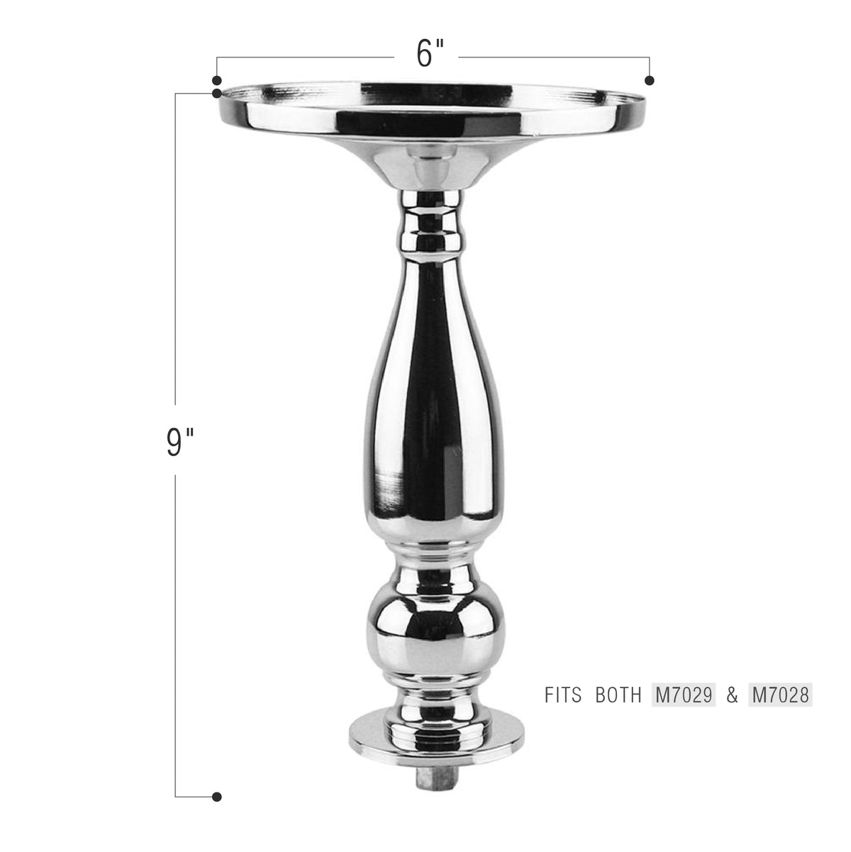 5 Arm Crystal Petal Candelabra Candle Holder | Galore Home: Luxury Home Decor, Elegant Home Furnishings, Stylish Home Accents & Contemporary Home Accessories