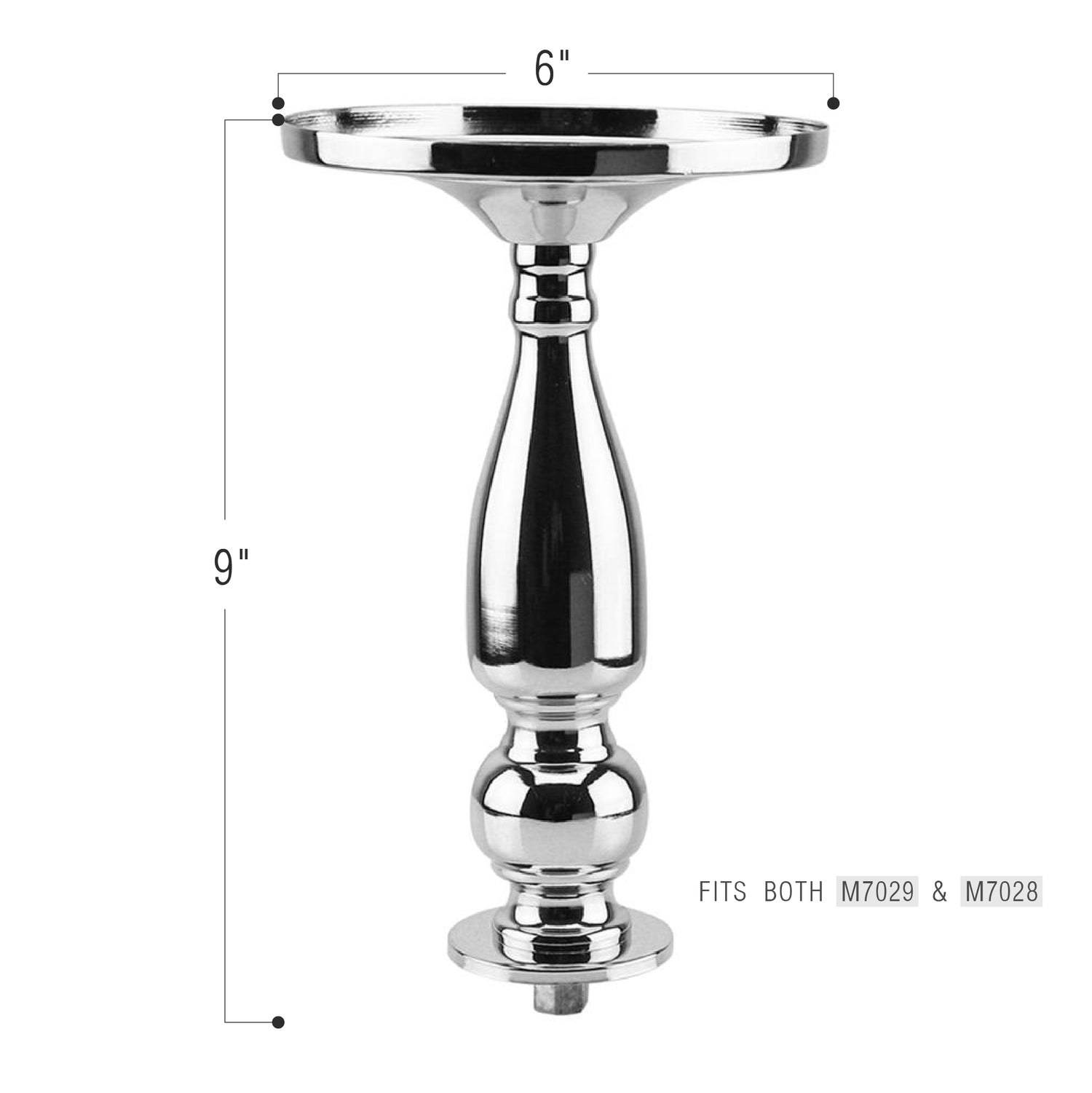 5 Arm Crystal Petal Candelabra Candle Holder | Galore Home: Luxury Home Decor, Elegant Home Furnishings, Stylish Home Accents & Contemporary Home Accessories