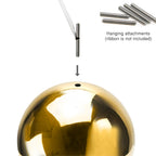 Hanging Stainless Steel Ball | Galore Home: Luxury Home Decor, Elegant Home Furnishings, Stylish Home Accents & Contemporary Home Accessories