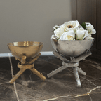 Bonfire Metal Bowl on Stand