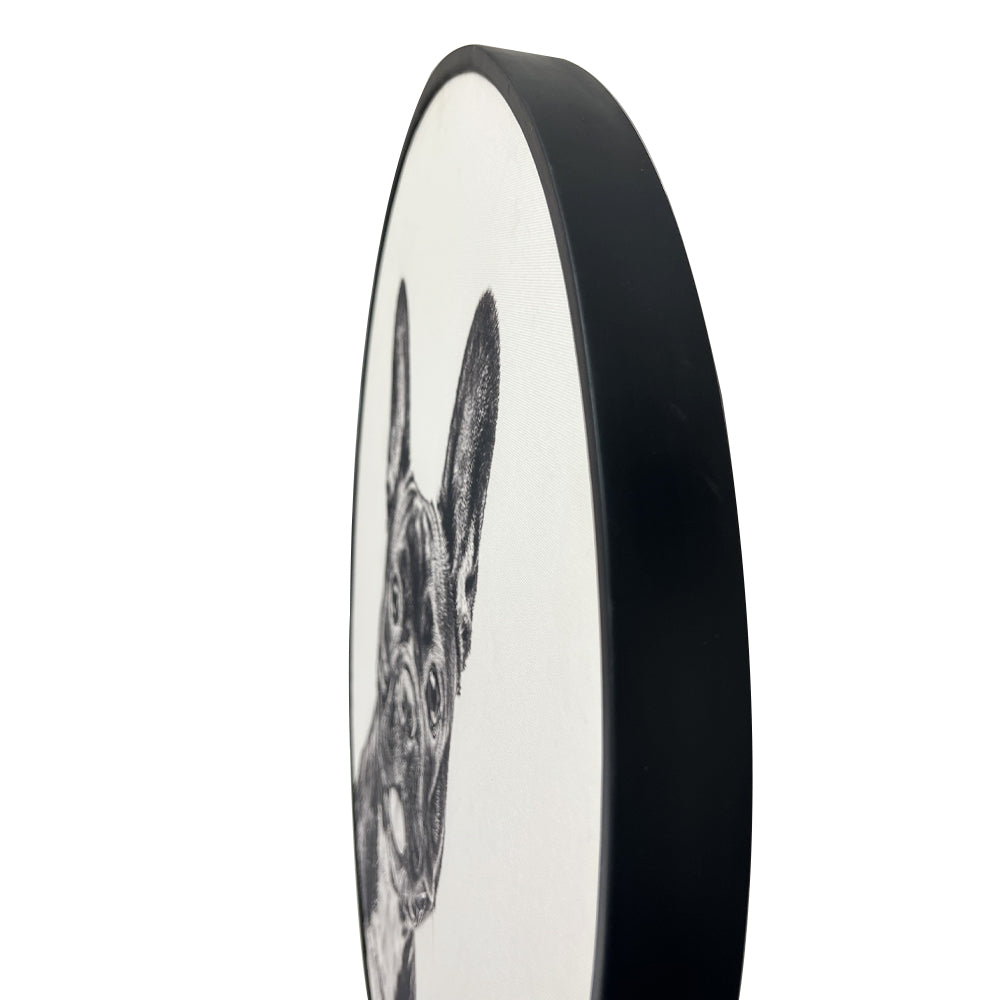 Circular (Round) Wall Art / Wall Decor - French Bulldog | Galore Home: Luxury Home Decor, Elegant Home Furnishings, Stylish Home Accents & Contemporary Home Accessories