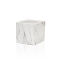 Square Indoor Ceramic Marble Pot | Galore Home: Luxury Home Decor, Elegant Home Furnishings, Stylish Home Accents & Contemporary Home Accessories