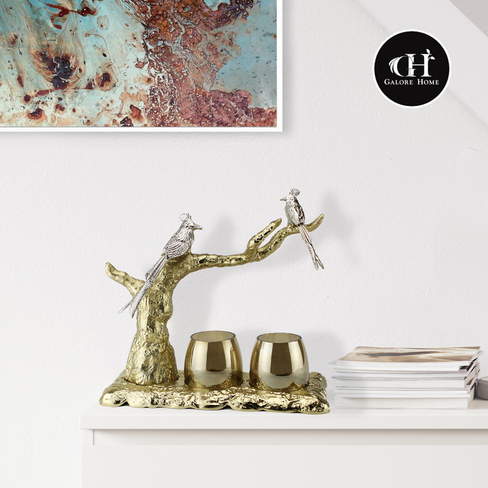 Cardinal Candle Holder | Galore Home: Luxury Home Decor, Elegant Home Furnishings, Stylish Home Accents & Contemporary Home Accessories
