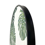 Circular (Round) Wall Art / Wall Decor - Monstera Leaf | Galore Home: Luxury Home Decor, Elegant Home Furnishings, Stylish Home Accents & Contemporary Home Accessories