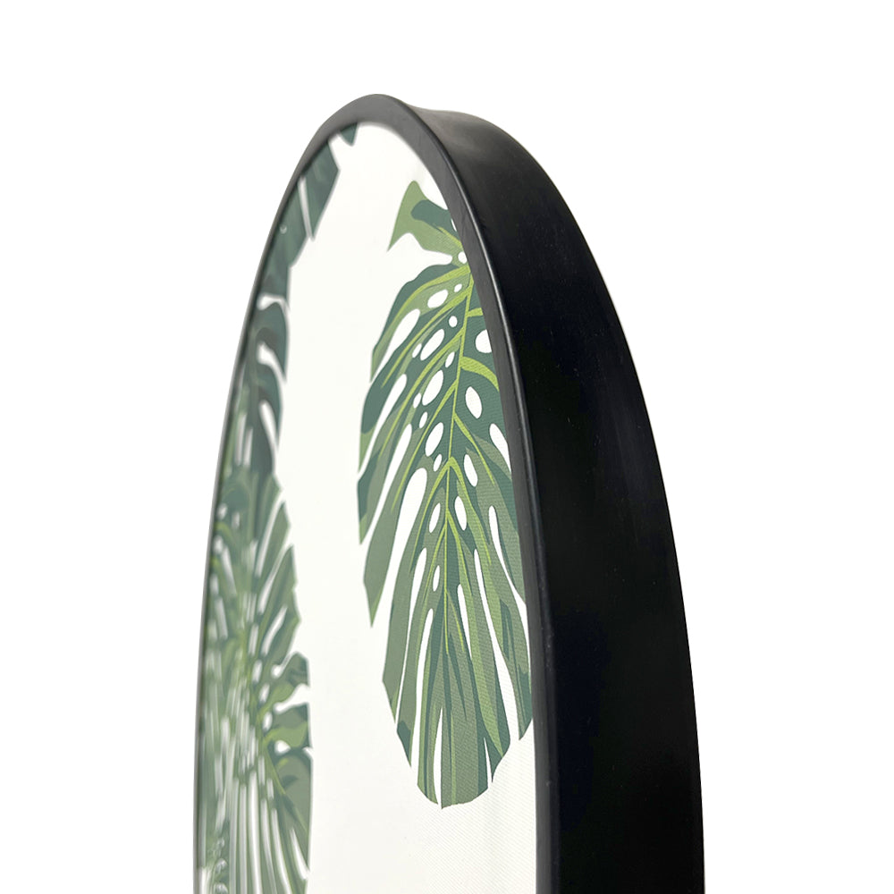 Circular (Round) Wall Art / Wall Decor - Monstera Leaf | Galore Home: Luxury Home Decor, Elegant Home Furnishings, Stylish Home Accents & Contemporary Home Accessories