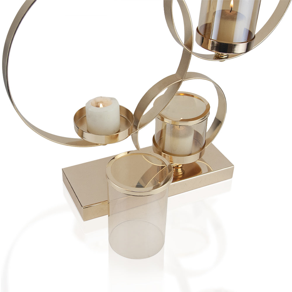 Eclipse Candle Stand | Galore Home: Luxury Home Decor, Elegant Home Furnishings, Stylish Home Accents & Contemporary Home Accessories