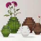 Layered Glass Vase | Galore Home: Luxury Home Decor, Elegant Home Furnishings, Stylish Home Accents & Contemporary Home Accessories