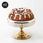 Crystal Cake Stand Serving Tray | Galore Home: Luxury Home Decor, Elegant Home Furnishings, Stylish Home Accents & Contemporary Home Accessories