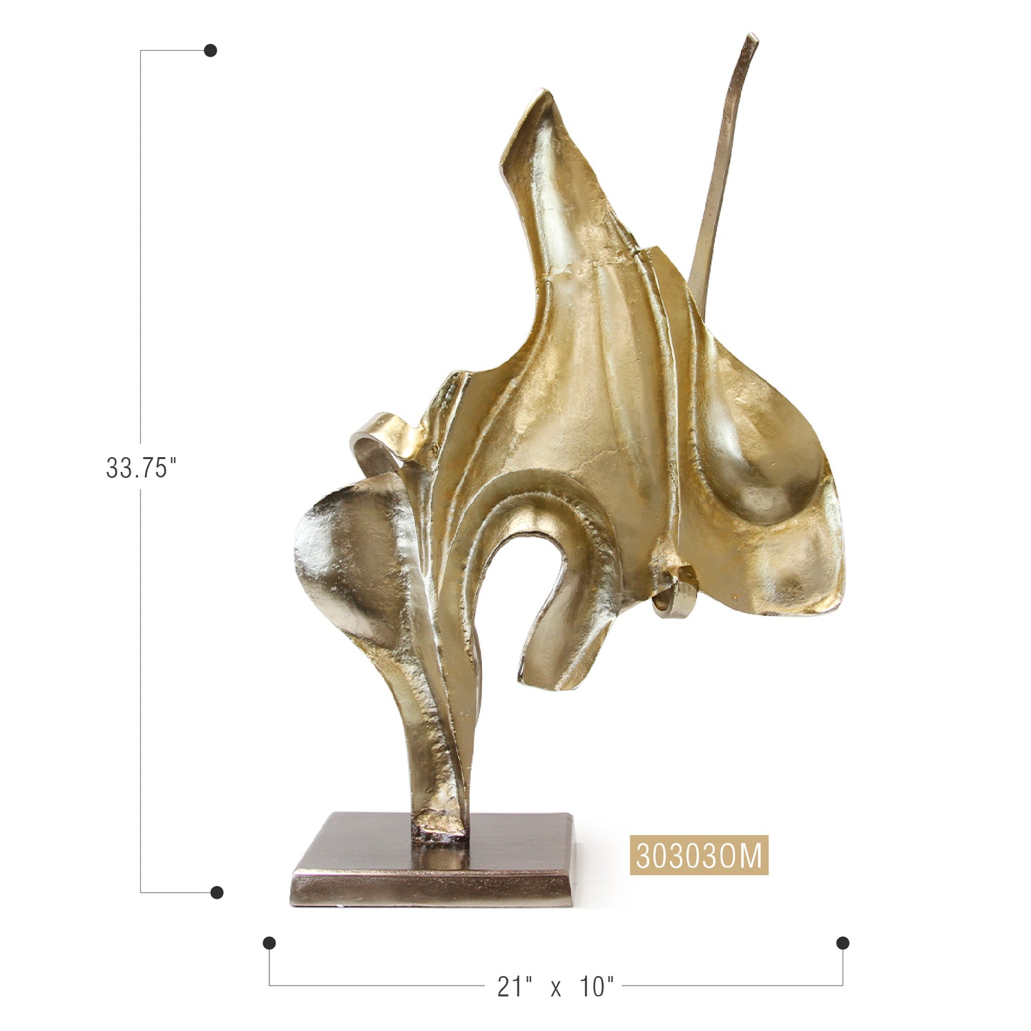 Grand Abstract Metal Sculpture | Galore Home: Luxury Home Decor, Elegant Home Furnishings, Stylish Home Accents & Contemporary Home Accessories