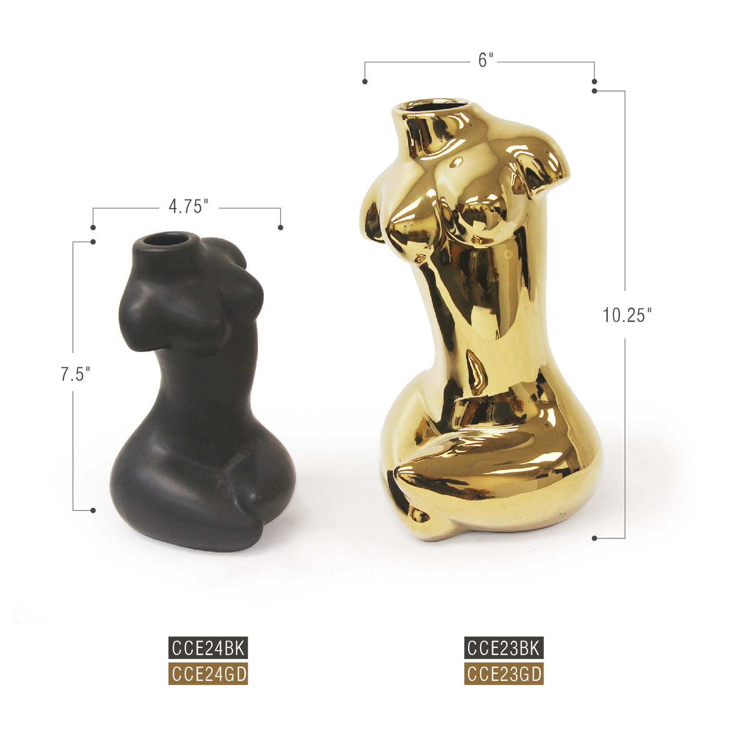 Model Vase | Galore Home: Luxury Home Decor, Elegant Home Furnishings, Stylish Home Accents & Contemporary Home Accessories