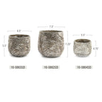 Fossil Ceramic Pot | Galore Home: Luxury Home Decor, Elegant Home Furnishings, Stylish Home Accents & Contemporary Home Accessories
