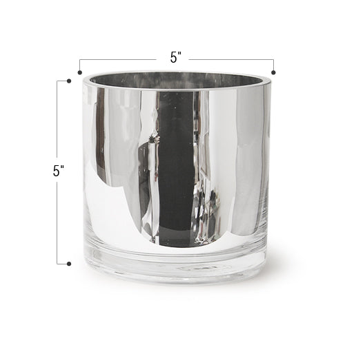 Mirror Glass Cylinder | Galore Home: Luxury Home Decor, Elegant Home Furnishings, Stylish Home Accents & Contemporary Home Accessories