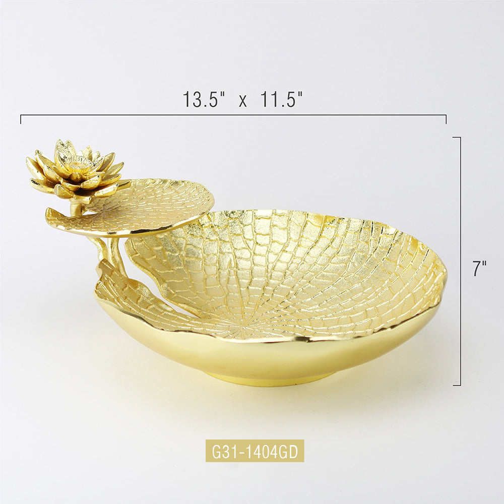 Metal Bowl Serving Tray | Galore Home: Luxury Home Decor, Elegant Home Furnishings, Stylish Home Accents & Contemporary Home Accessories