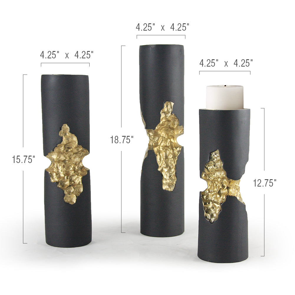 Molten Candle Holder | Galore Home: Luxury Home Decor, Elegant Home Furnishings, Stylish Home Accents & Contemporary Home Accessories