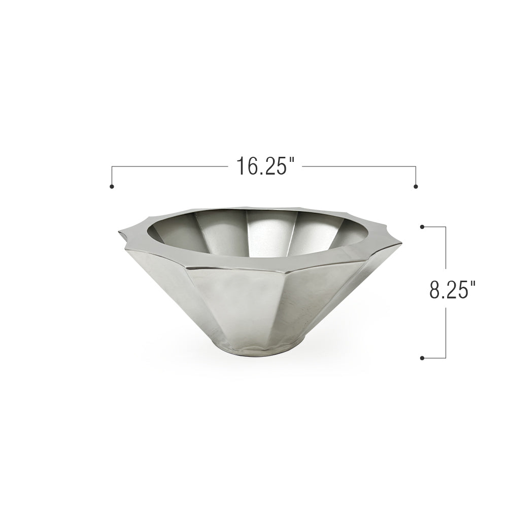 Geometric Floor Planter Bowl | Galore Home: Luxury Home Decor, Elegant Home Furnishings, Stylish Home Accents & Contemporary Home Accessories