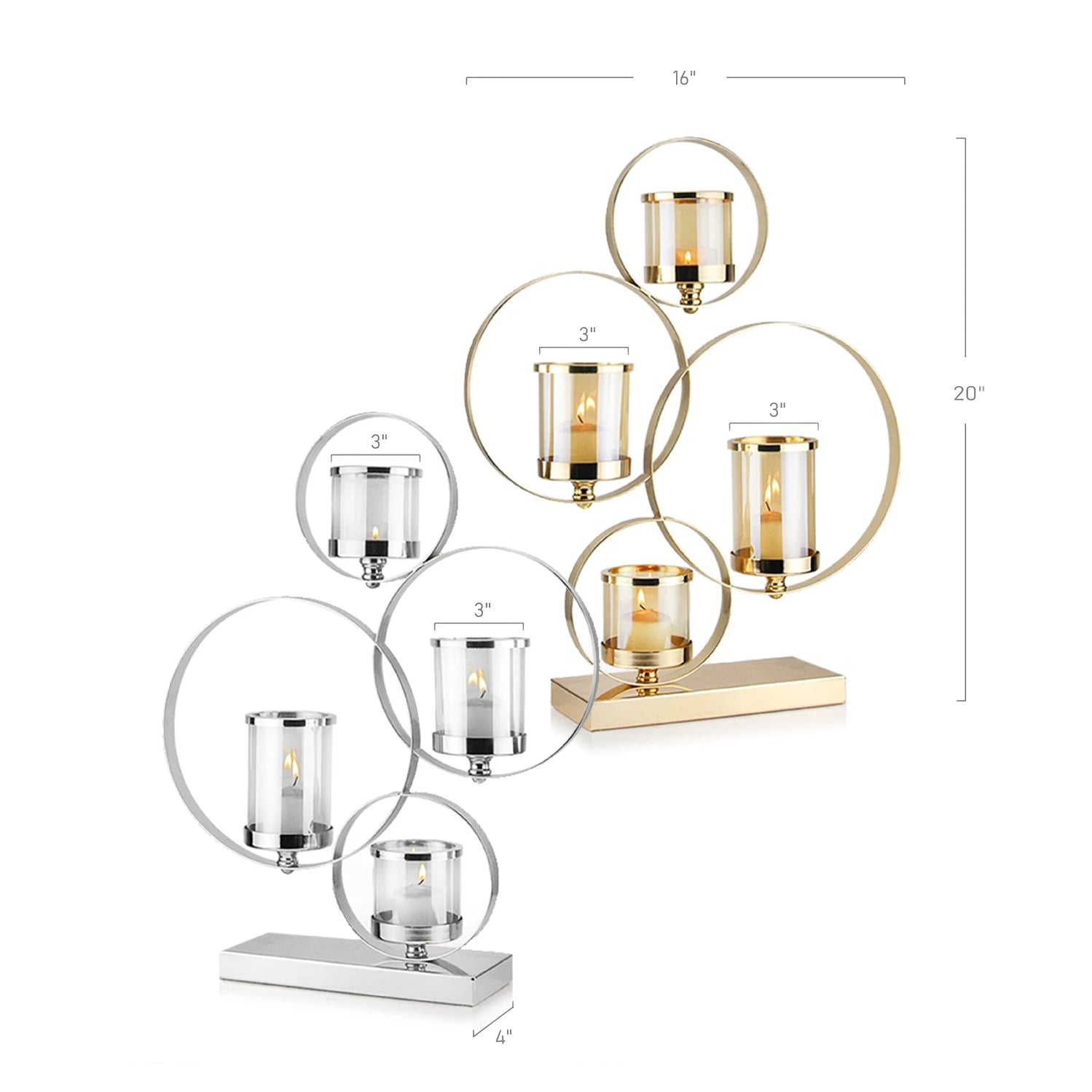 Eclipse Candle Stand | Galore Home: Luxury Home Decor, Elegant Home Furnishings, Stylish Home Accents & Contemporary Home Accessories
