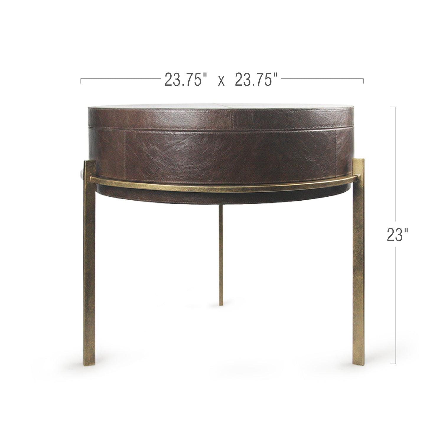 Leather Coffee Side Table | Galore Home: Luxury Home Decor, Elegant Home Furnishings, Stylish Home Accents & Contemporary Home Accessories