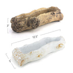 Ceramic Log Planter | Galore Home: Luxury Home Decor, Elegant Home Furnishings, Stylish Home Accents & Contemporary Home Accessories