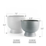 Mid Century Short Ceramic Pot