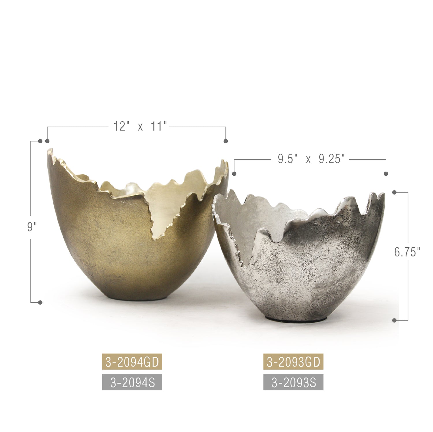 Pangea Metal Bowl | Galore Home: Luxury Home Decor, Elegant Home Furnishings, Stylish Home Accents & Contemporary Home Accessories