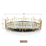 Gold Display Tabletop Tray