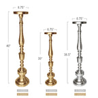Megara Floor Candle Holder | Galore Home: Luxury Home Decor, Elegant Home Furnishings, Stylish Home Accents & Contemporary Home Accessories