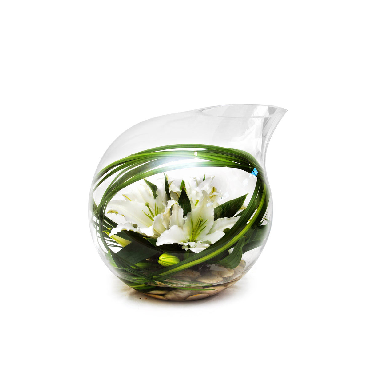 European Monaco Glass Vase | Galore Home: Luxury Home Decor, Elegant Home Furnishings, Stylish Home Accents & Contemporary Home Accessories