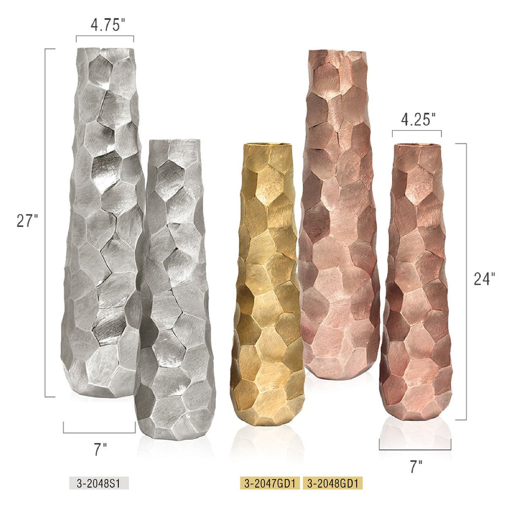Metal Floor Vase | Galore Home: Luxury Home Decor, Elegant Home Furnishings, Stylish Home Accents & Contemporary Home Accessories