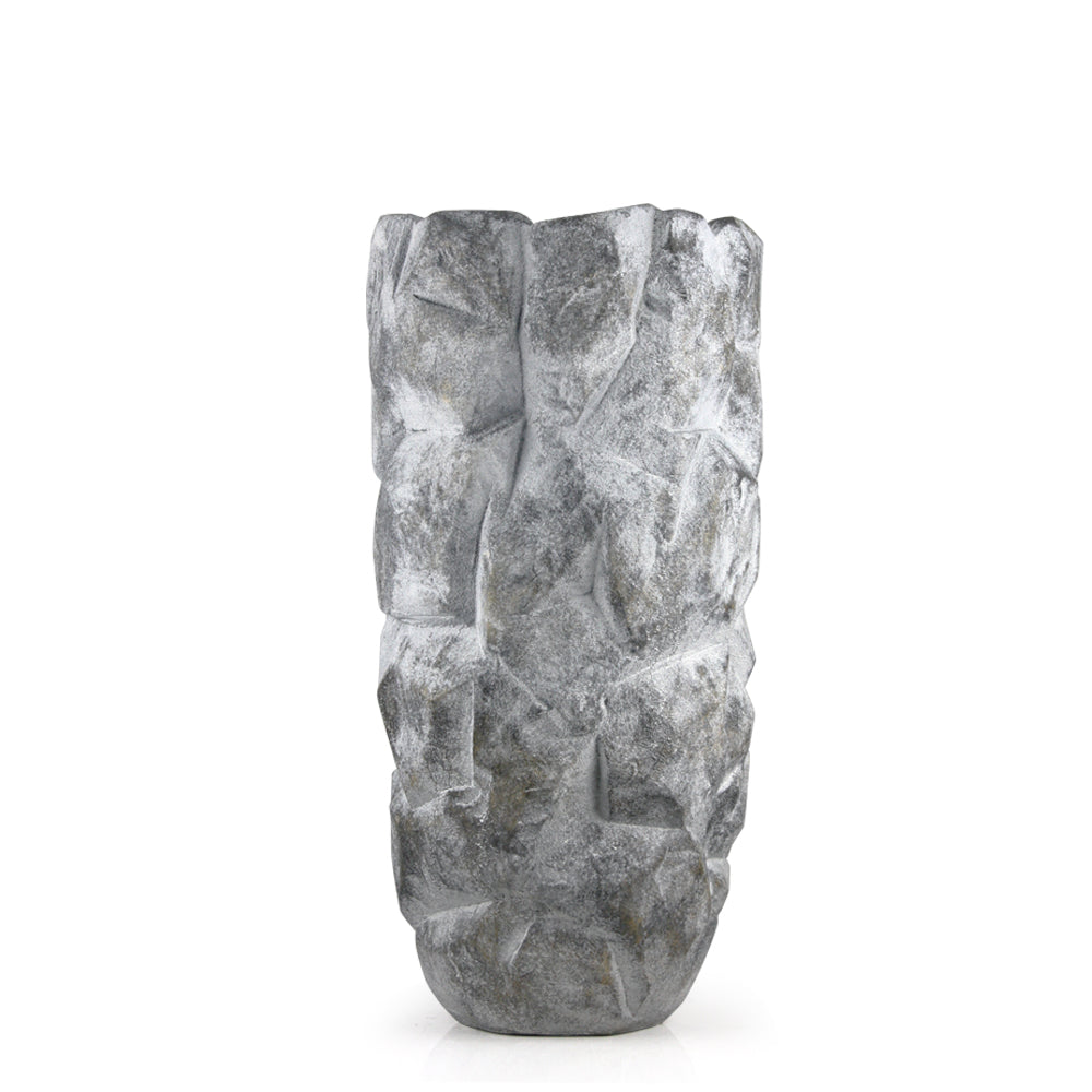 Mountainous Poly Resin Vase | Galore Home: Luxury Home Decor, Elegant Home Furnishings, Stylish Home Accents & Contemporary Home Accessories