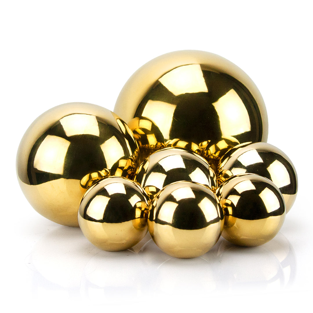 Shiny Stainless Steel Ball | Galore Home: Luxury Home Decor, Elegant Home Furnishings, Stylish Home Accents & Contemporary Home Accessories