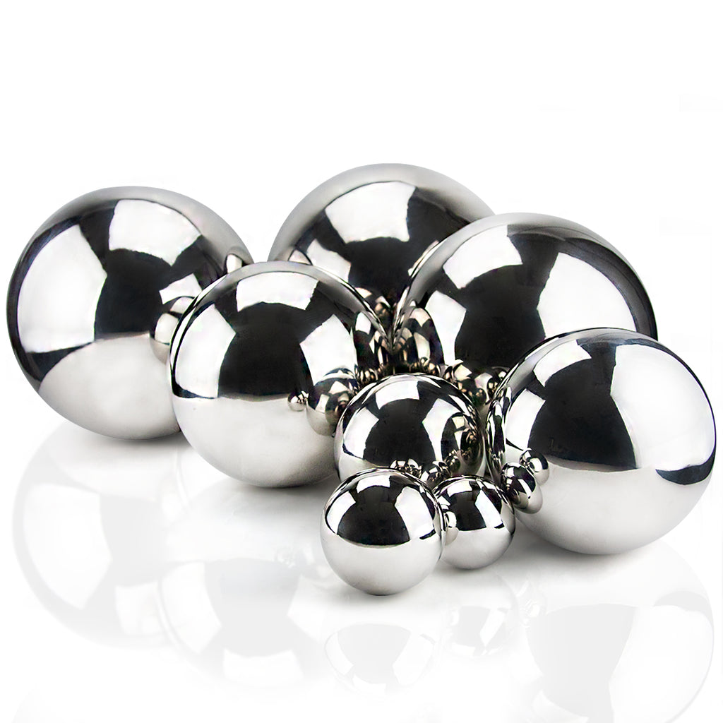 Shiny Stainless Steel Ball | Galore Home: Luxury Home Decor, Elegant Home Furnishings, Stylish Home Accents & Contemporary Home Accessories