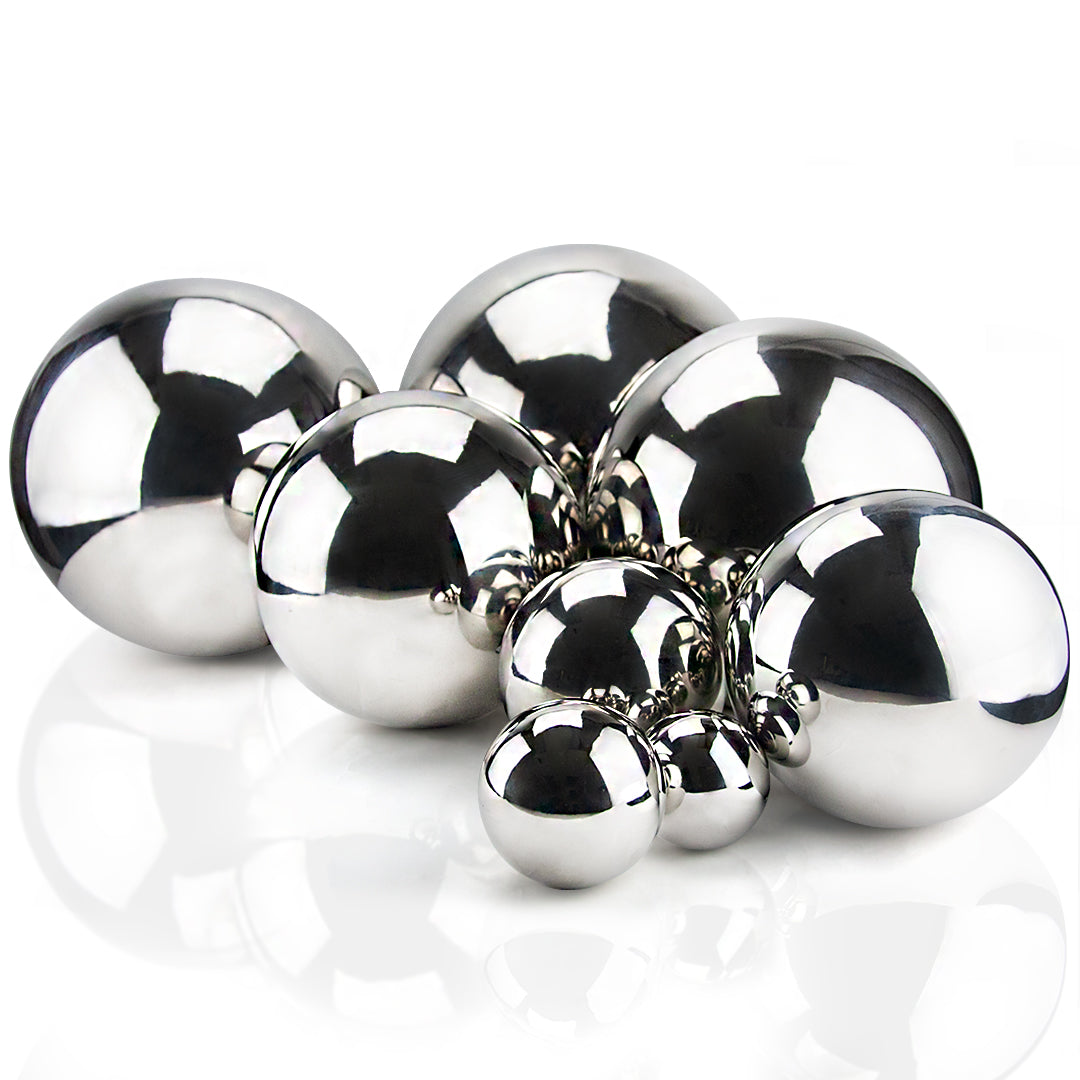 Shiny Stainless Steel Ball | Galore Home: Luxury Home Decor, Elegant Home Furnishings, Stylish Home Accents & Contemporary Home Accessories