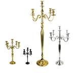 5 Arm Candelabra Candle Holder | Galore Home: Luxury Home Decor, Elegant Home Furnishings, Stylish Home Accents & Contemporary Home Accessories