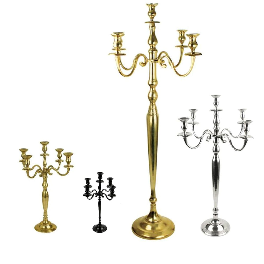 5 Arm Candelabra Candle Holder | Galore Home: Luxury Home Decor, Elegant Home Furnishings, Stylish Home Accents & Contemporary Home Accessories