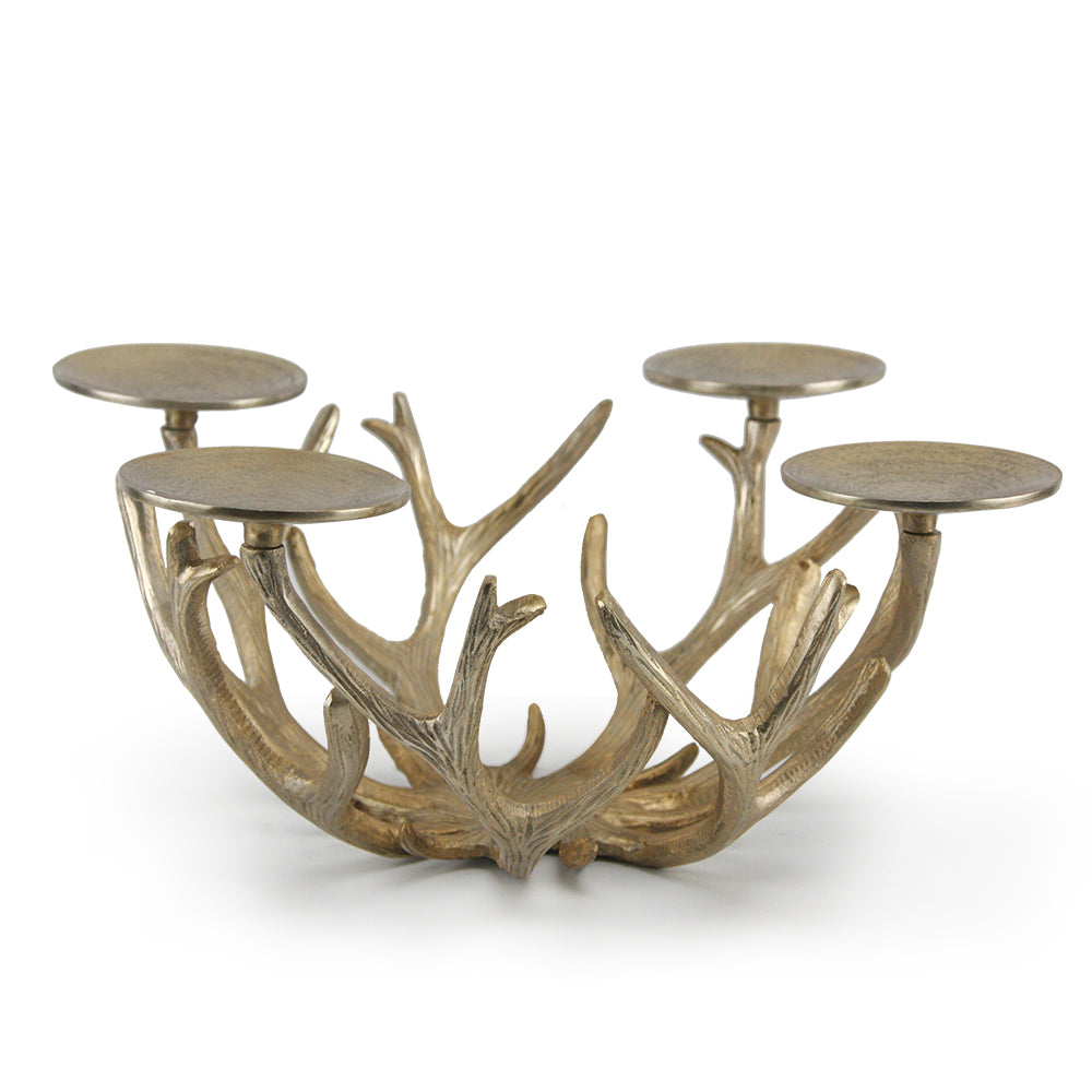 Metal Antler Candelabra Candle Holder | Galore Home: Luxury Home Decor, Elegant Home Furnishings, Stylish Home Accents & Contemporary Home Accessories