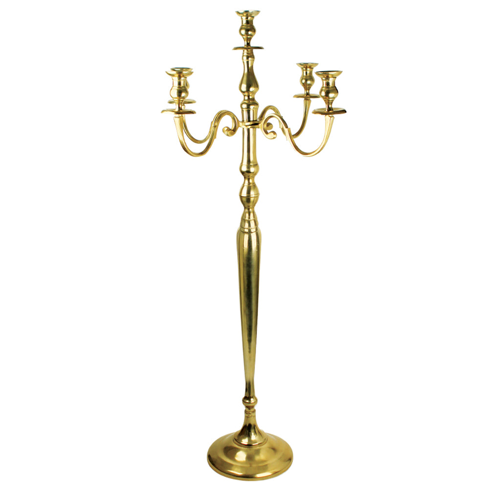 5 Arm Candelabra Candle Holder | Galore Home: Luxury Home Decor, Elegant Home Furnishings, Stylish Home Accents & Contemporary Home Accessories