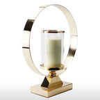 Hurricane Candle Holder on Metal Stand | Galore Home: Luxury Home Decor, Elegant Home Furnishings, Stylish Home Accents & Contemporary Home Accessories