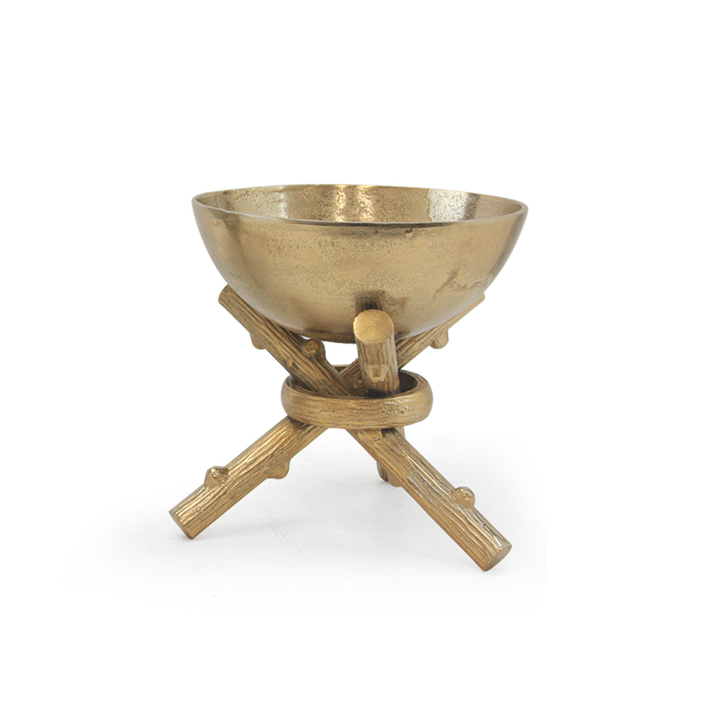 Bonfire Metal Bowl on Stand | Galore Home: Luxury Home Decor, Elegant Home Furnishings, Stylish Home Accents & Contemporary Home Accessories