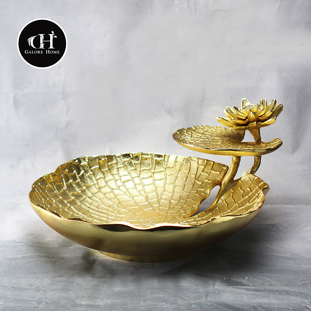 Metal Bowl Serving Tray | Galore Home: Luxury Home Decor, Elegant Home Furnishings, Stylish Home Accents & Contemporary Home Accessories