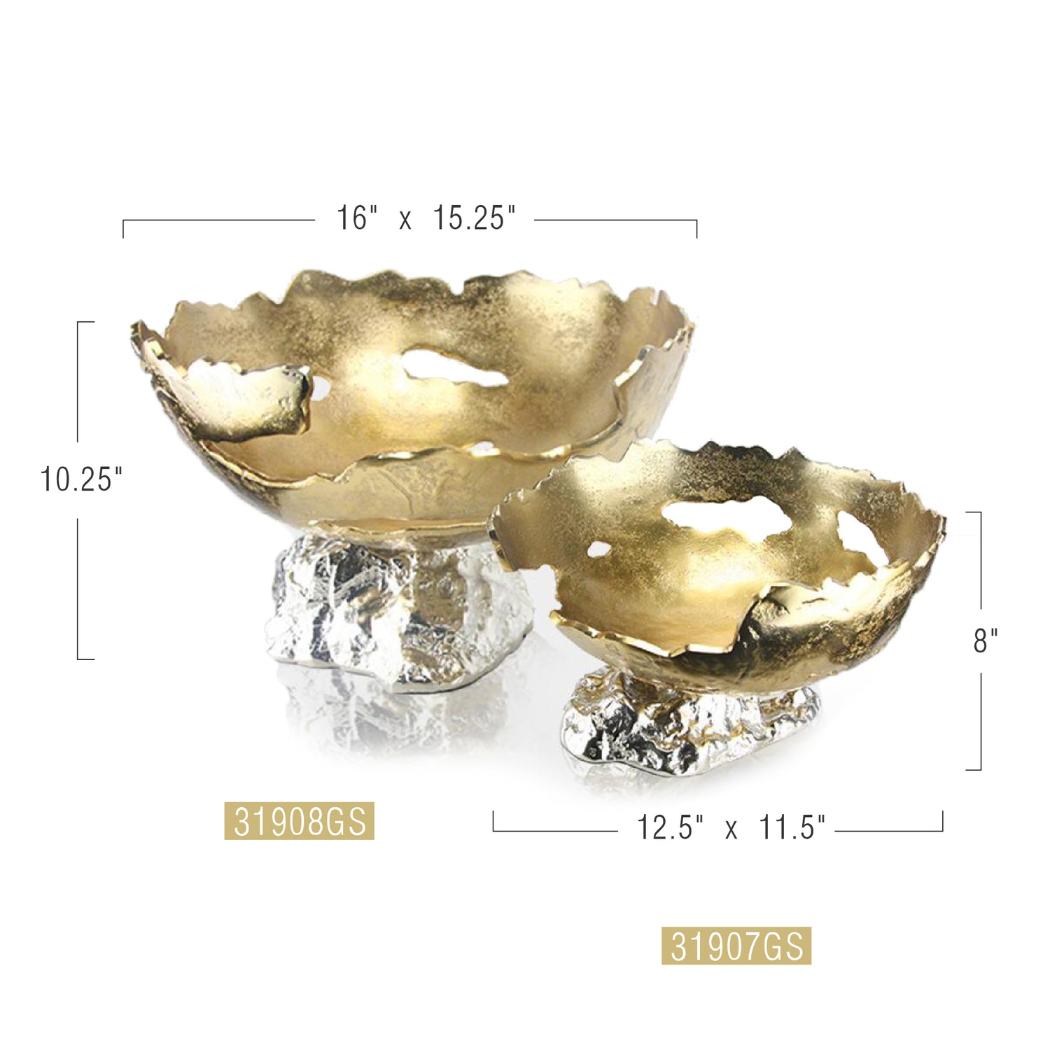 Lunar Bowl Modern Sculpture | Galore Home: Luxury Home Decor, Elegant Home Furnishings, Stylish Home Accents & Contemporary Home Accessories